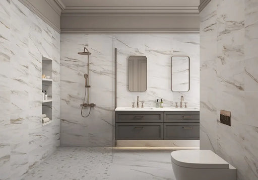 Calacata Gold Po 24x48 Polished Porcelain Tile