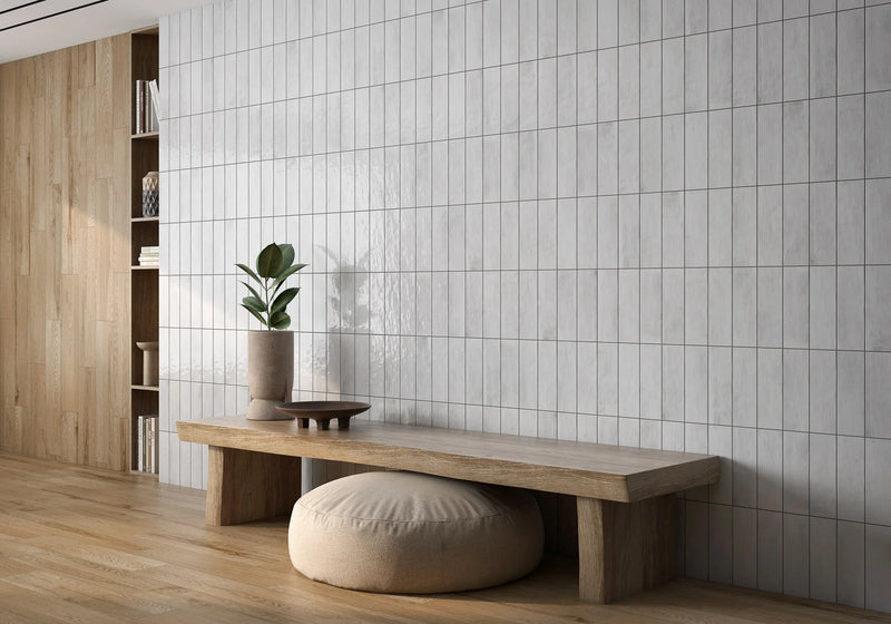 Aura Seashell Bg 4x12 Ceramic Wall Tile