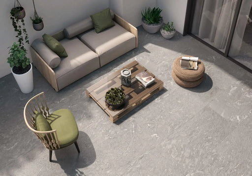 Zen Stone Silver 24x48 Glazed Porcelain Tile