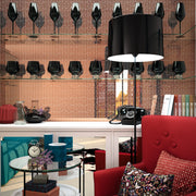 Copper Mirror 10.43x11.22 Irregular Glass Mosaic