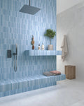 Kit-Kat Sky 4.5x9.1in. Matte Ceramic Mosaic