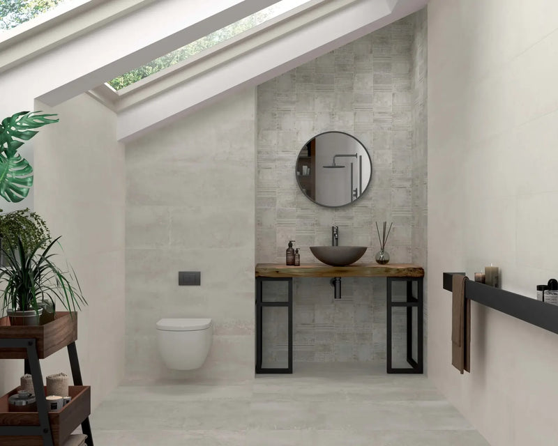 Fancy Grey REC 23.6x23.6 Matte Porcelain Tile