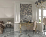 Selene Dark 35.4x35.4 Porcelain Tile