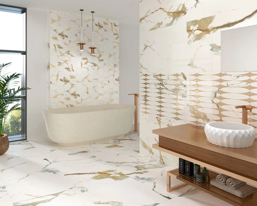 Theia&Caronte Arabesque 11.8x35.4 Porcelain Tile
