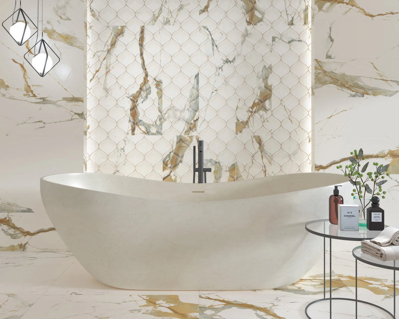 Theia Talasa 11.8x35.4 Matte Porcelain Tile