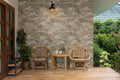 Amber Falls 6x24 Splitface Quartzite Ledger Stone