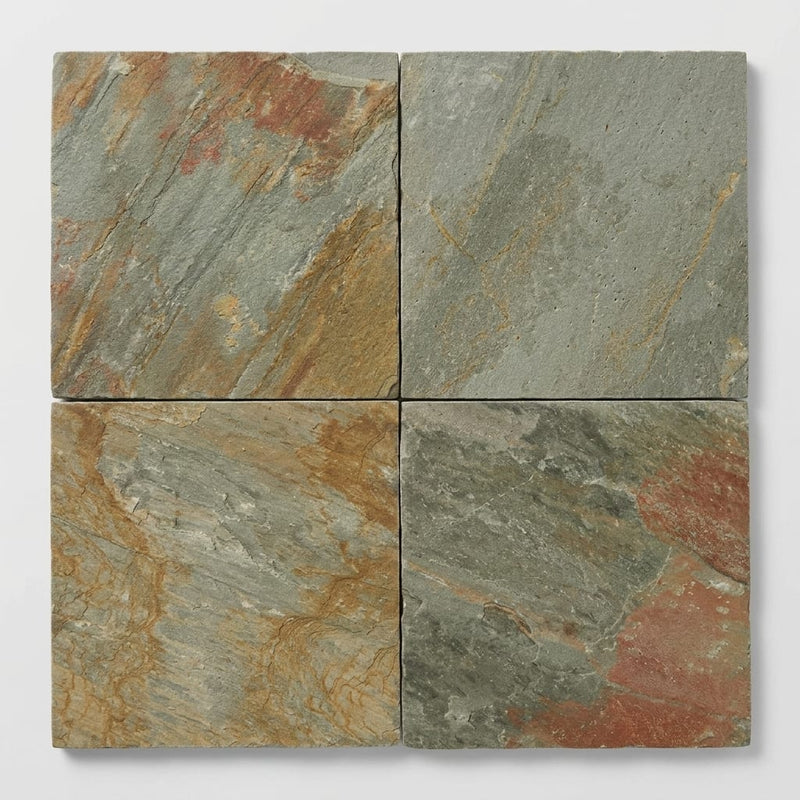 Amber Gold 16x16 Gauged Sandstone Tile close-up