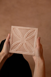 Amuri Avorio 3D 8x8 Porcelain Tile