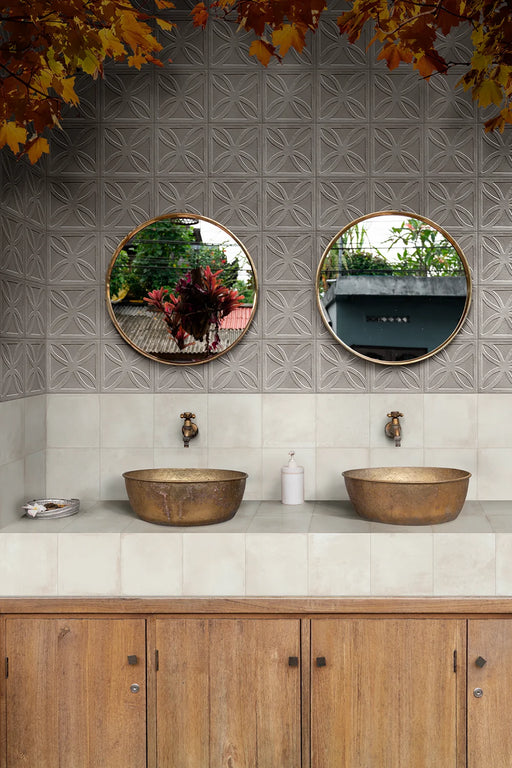 Amuri Grigio 3D 8x8 Porcelain Tile