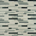 Anacapri Blend Interlocking Pattern Misc. 0.24 Inch Glass Mosaic Tile