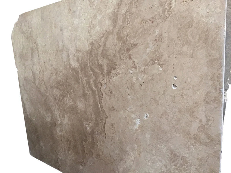 Ancient Castle 2cm Filled & Honed Travertine Slab