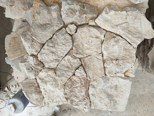 Ancient Castle Irregular Travertine Veneer Random Ledger Stone