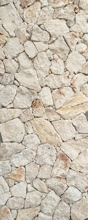 Ancient Castle Irregular Travertine Veneer Corner Ledger Stone