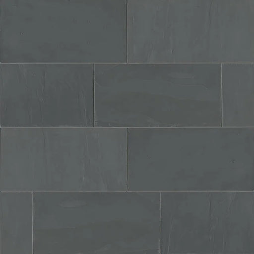 Andhra Black 12x24 Gauged Granite Tile