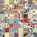 Andy 11.1x11.1 Glass Mosaic