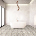 Angora Herringbone 1x3 Polished 0.38 Inch Marble Mosaic Tile