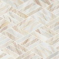 Angora Rhombus Misc. Polished 0.38 Inch Marble Mosaic Tile