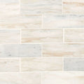 Angora Subway 2x6 Polished 0.38 Inch Marble Tile