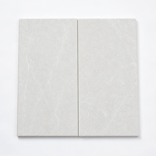 Antalya Cream Marble Leather (Sandblasted & Brushed) 12 x 24 x 1.25 Bullnose Coping 12x24 close-up