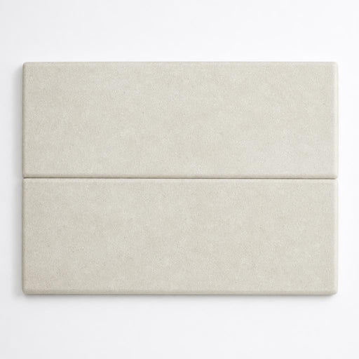 Antalya Cream Marble Leather (Sandblasted & Brushed) 12 x 24 x 1.25 Double Bullnose Coping 12x24 close-up