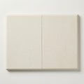Antalya Cream Marble Leather (Sandblasted & Brushed) 16 x 24 x 2 Double Bullnose Coping 16x24 close-up