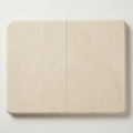 Antalya Cream Marble Leather (Sandblasted & Brushed) 16 x 24 x 2 Double Modern Coping 16x24 close-up