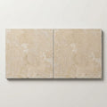 Antalya Cream Marble Leather (Sandblasted & Brushed) 24 x 24 x 2 4-SIDED Modern Coping 24x24 close-up