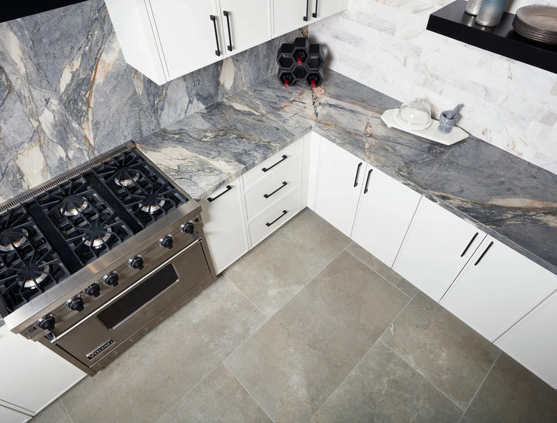 Anthea Earth Stack Porcelain Mosaic