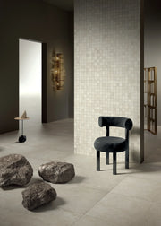 Anthea White Stack Porcelain Wall Mosaic