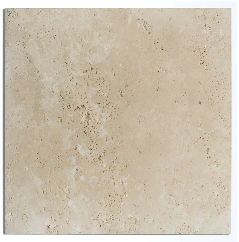 Antique Travertine Classico 18x18 Tumbled Tile