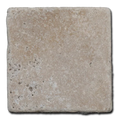 Antique Noce 6x6 Tumbled Travertine Tile