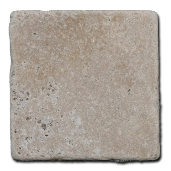 Antique Noce 6x6 Tumbled Travertine Tile