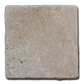 Antique Noce 6x6 Tumbled Travertine Tile