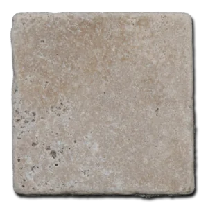 Antique Noce 6x6 Tumbled Travertine Tile
