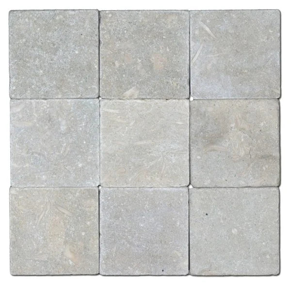 Antique Subway Rustic Green (Sea Grass) 4x4 Limestone Tile