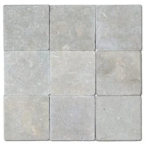 Antique Subway Rustic Green (Sea Grass) 4x4 Limestone Tile