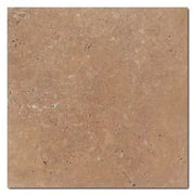 Antique Travertine Noce 12x12 Tumbled Tile