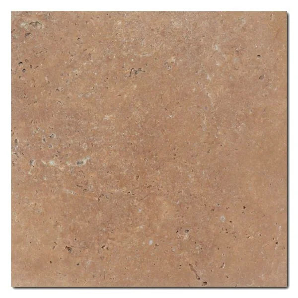 Antique Travertine Noce 12x12 Tumbled Tile