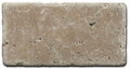 Antique Noce 3x6 Subway Tumbled Travertine Tile