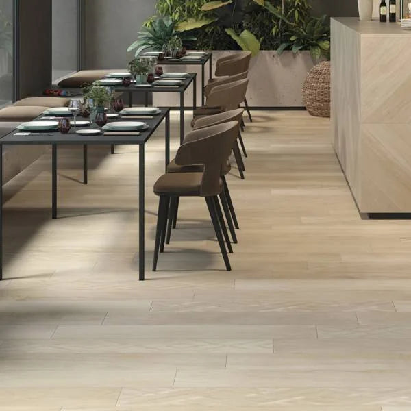 Antique Wenge 48x8 Caliber 3 Ceramic Tile