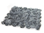 Aphrodite Dark Grain 2x2 Marble Mosaic