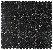 Aphrodite Marquina 2x2 Honed Marble Mosaic