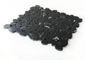 Aphrodite Marquina 2x2 Honed Marble Mosaic