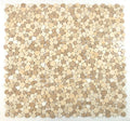 Aphrodite Mix Brown 2x2 Marble Mosaic