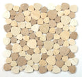 Aphrodite Mix Brown 2x2 Marble Mosaic