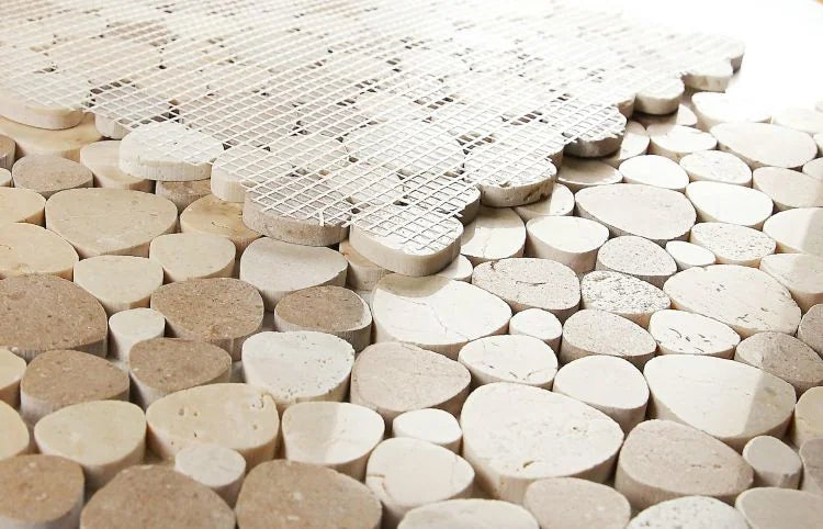 Aphrodite Mix Brown 2x2 Marble Mosaic