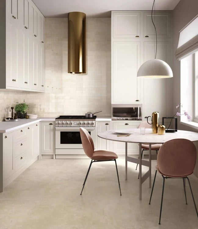 Appia Cross Cut Beige 24x48 Matte Travertine Look Porcelain Tile