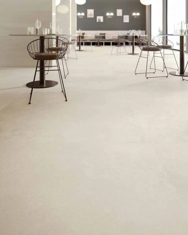 Appia Cross Cut Ivory 24x48 Matte Travertine Look Porcelain Tile