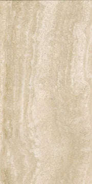 Appia Vein Cut Beige 12x24 Matte Travertine Look Porcelain Tile
