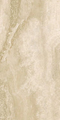 Appia Vein Cut Beige 12x24 Polished Travertine Look Porcelain Tile